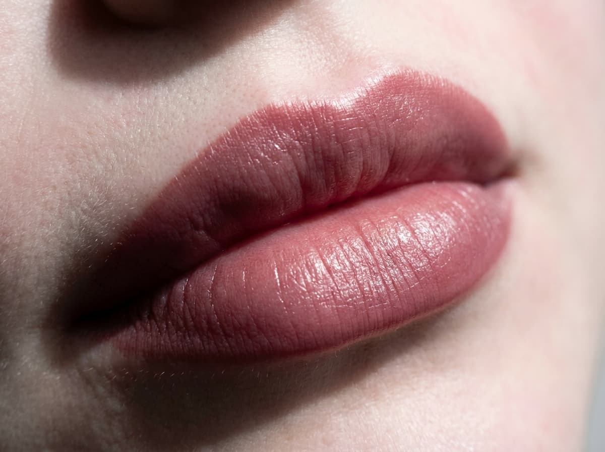 Lippen mit Permanent Make-up